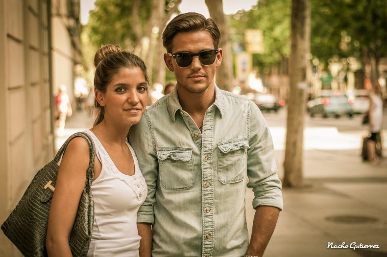 María y Jorge perfectamente conjuntados