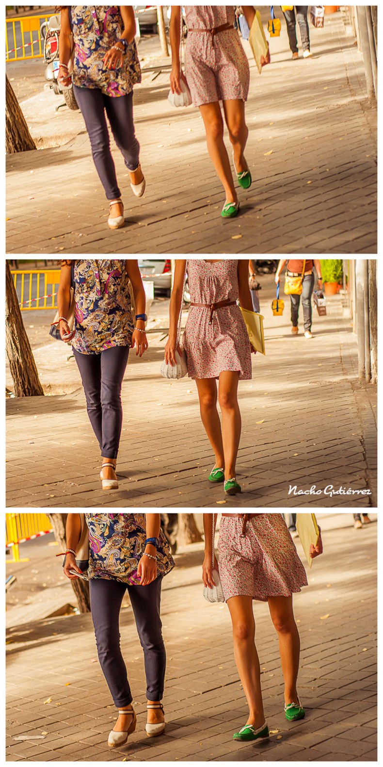 Andando sincronizadas