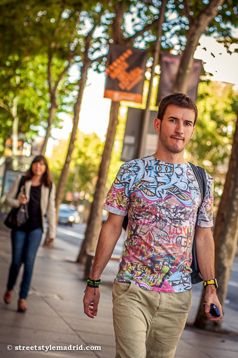 Fantástico color para la camiseta