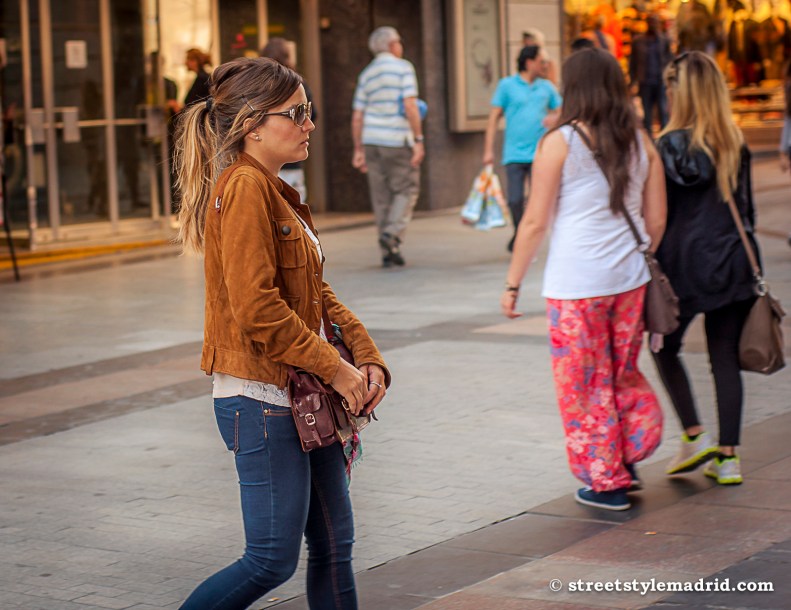 Chaqueta de ante, otro clásico.