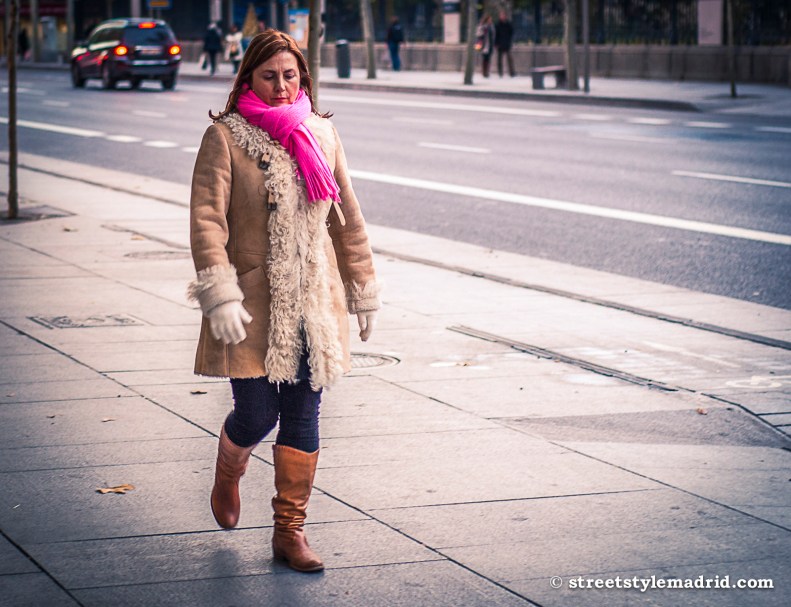 Abrigo, guantes, bufanda....