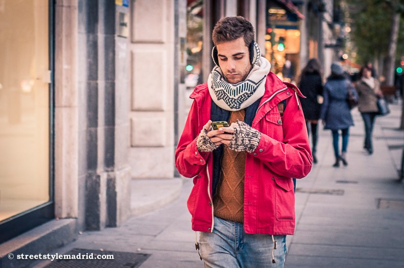 Abrigado pero no tanto.