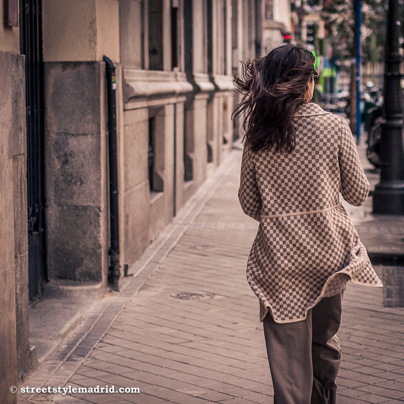 Cuadros en dámero, todo un clásico.