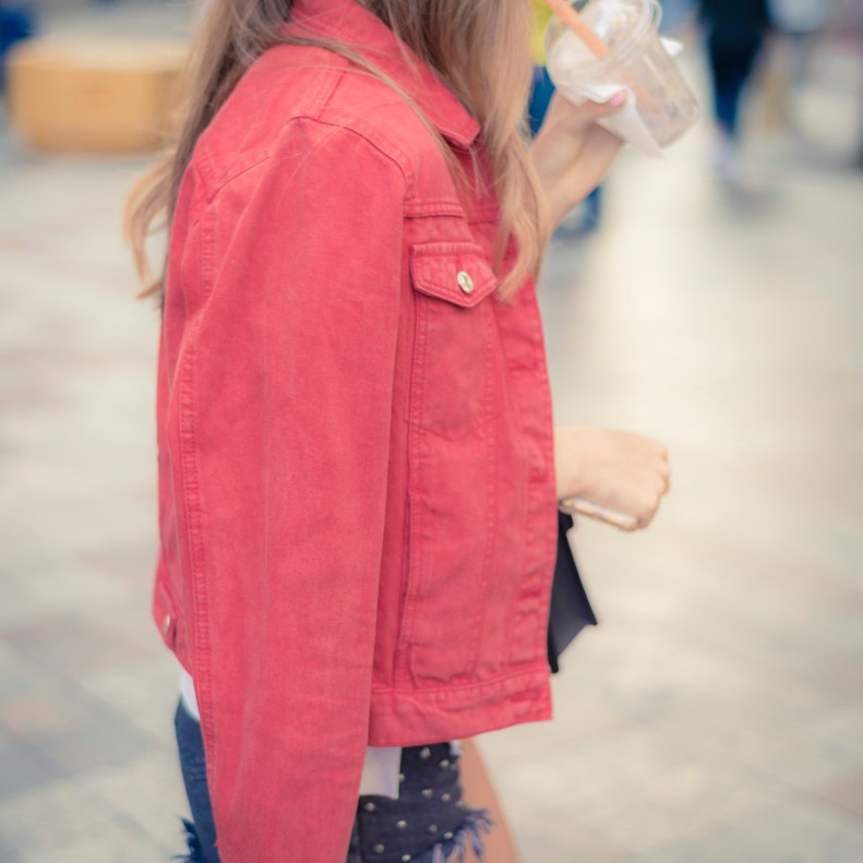 street style, madrid, moda, fashion, ootd, streetstyle, biker roja